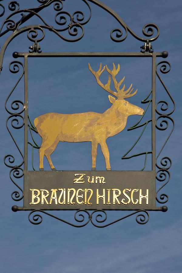 Brauner Hirsch Hannoversch Münden Exterior foto